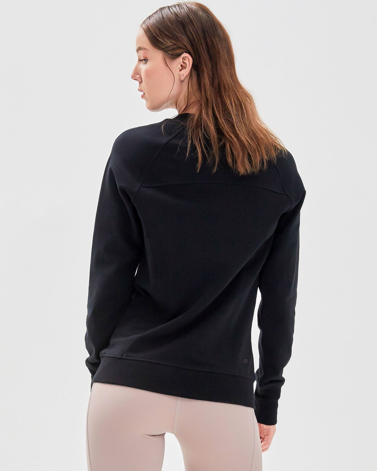 City Zip Slim Crewneck on