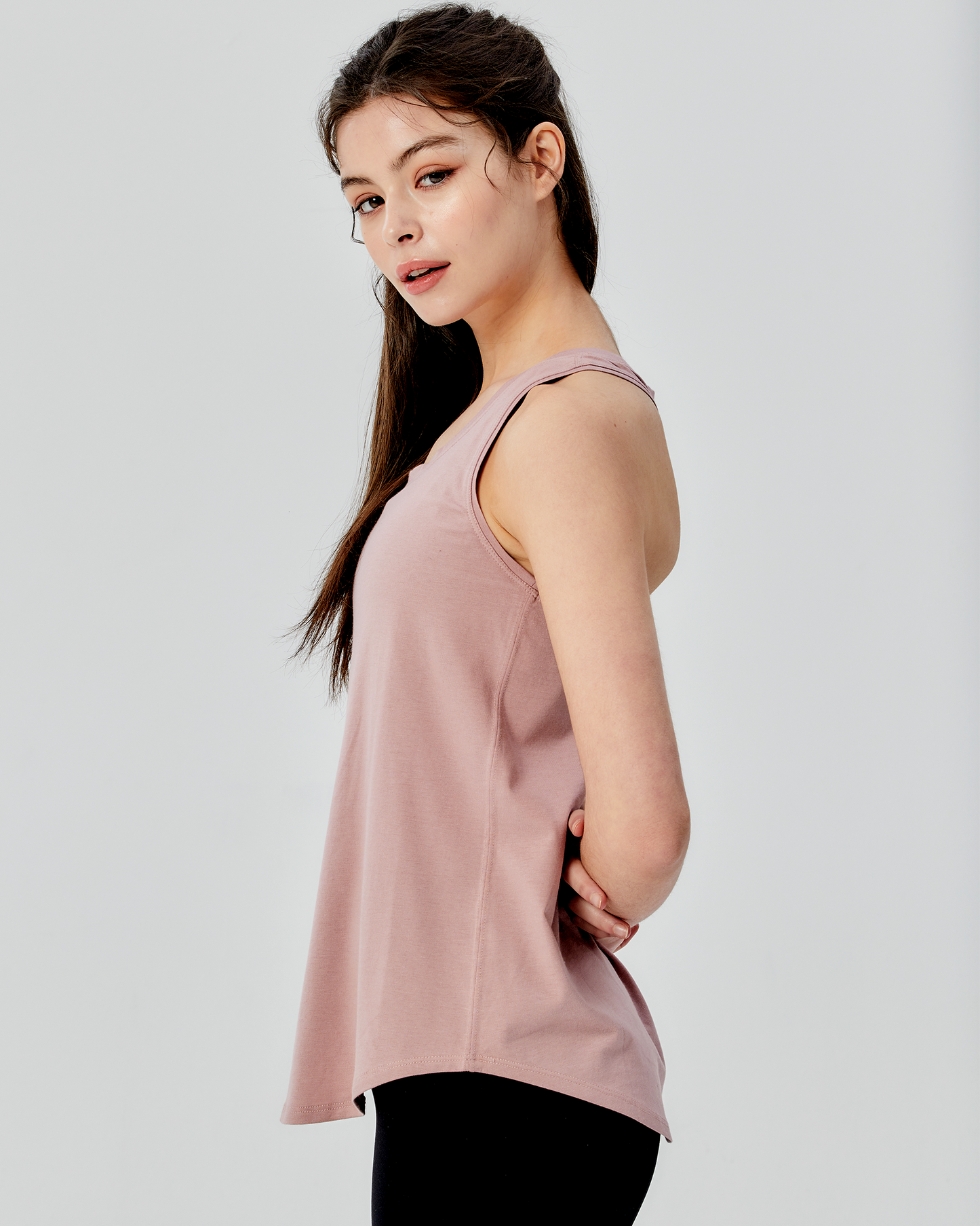 Pinch Me Pleated Racerback Tank