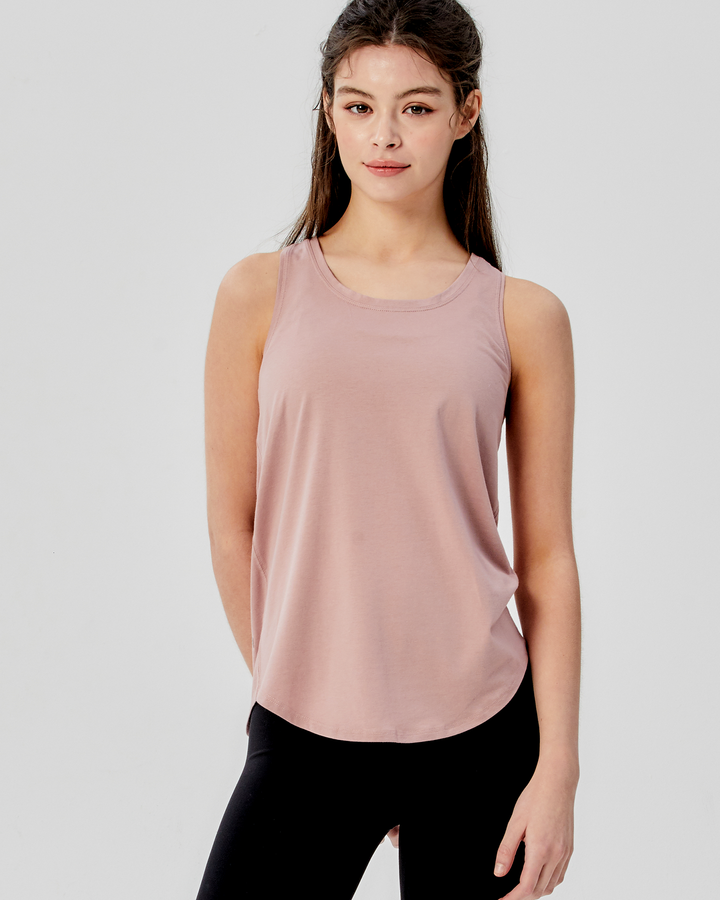 Pinch Me Pleated Racerback Tank