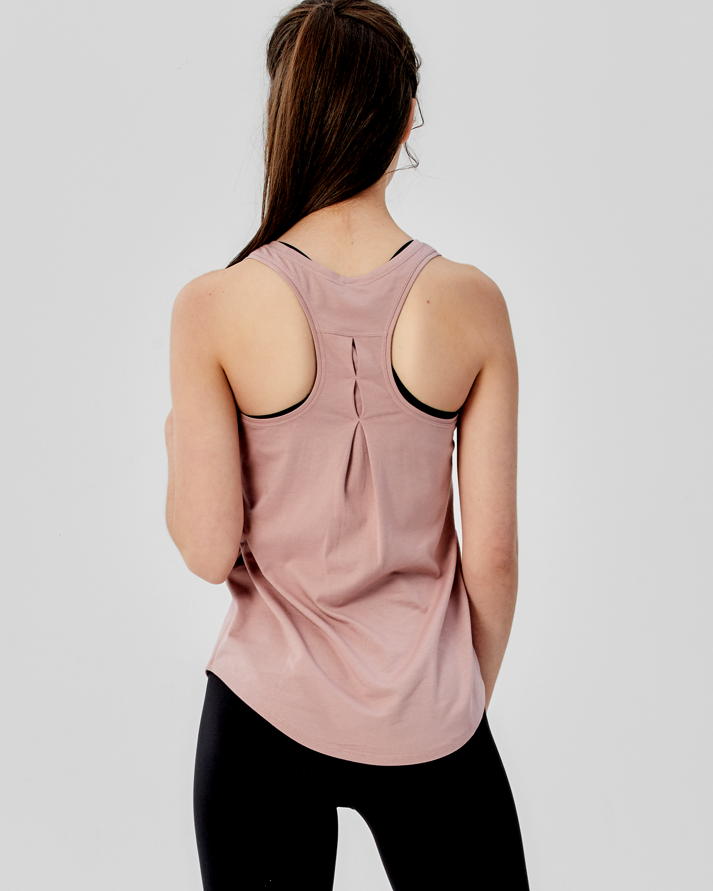 Pinch Me Pleated Racerback Tank