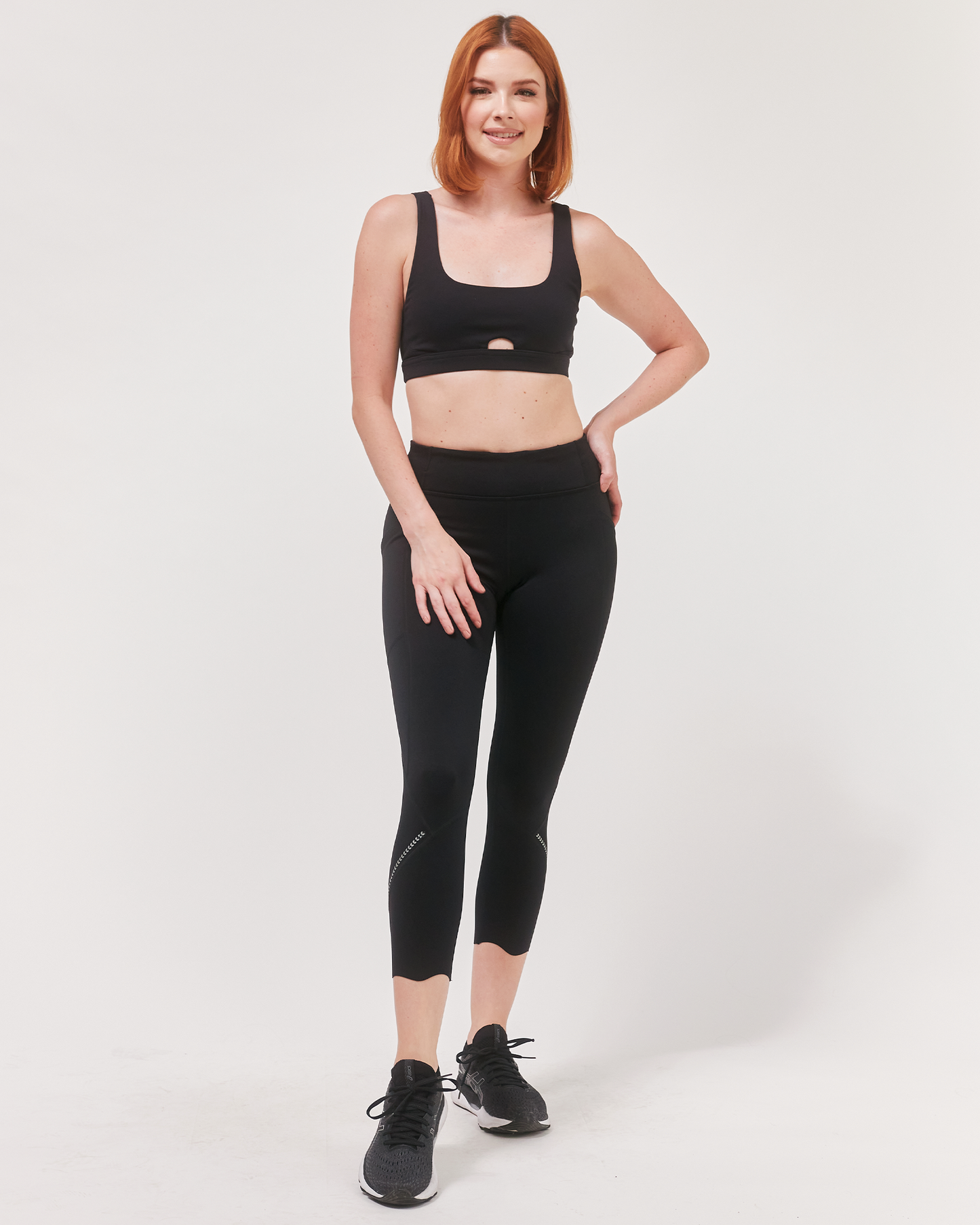 Ready and Go Reflective Laser Cut Ventiflo™ Leggings 23"