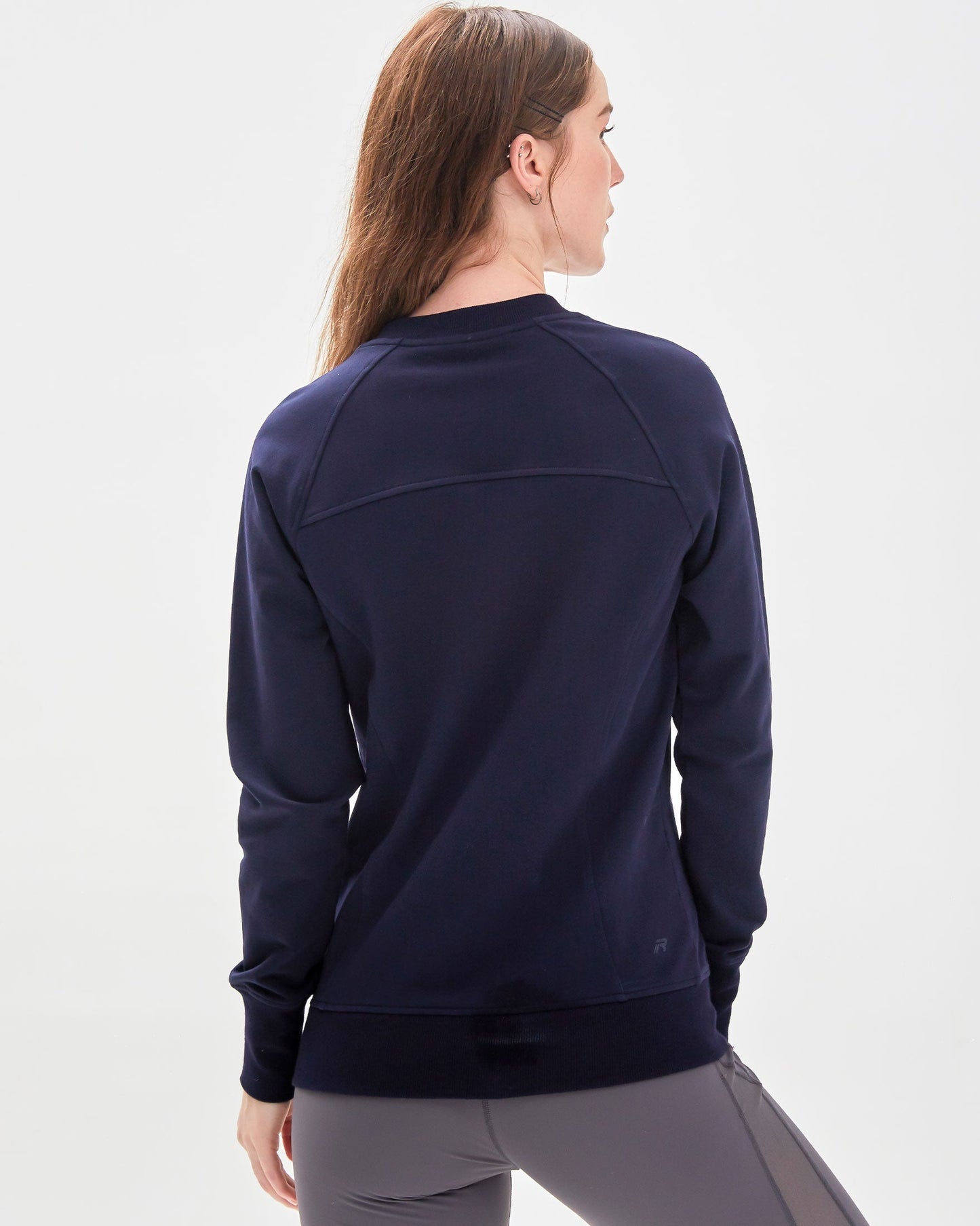City Zip Slim Crewneck on