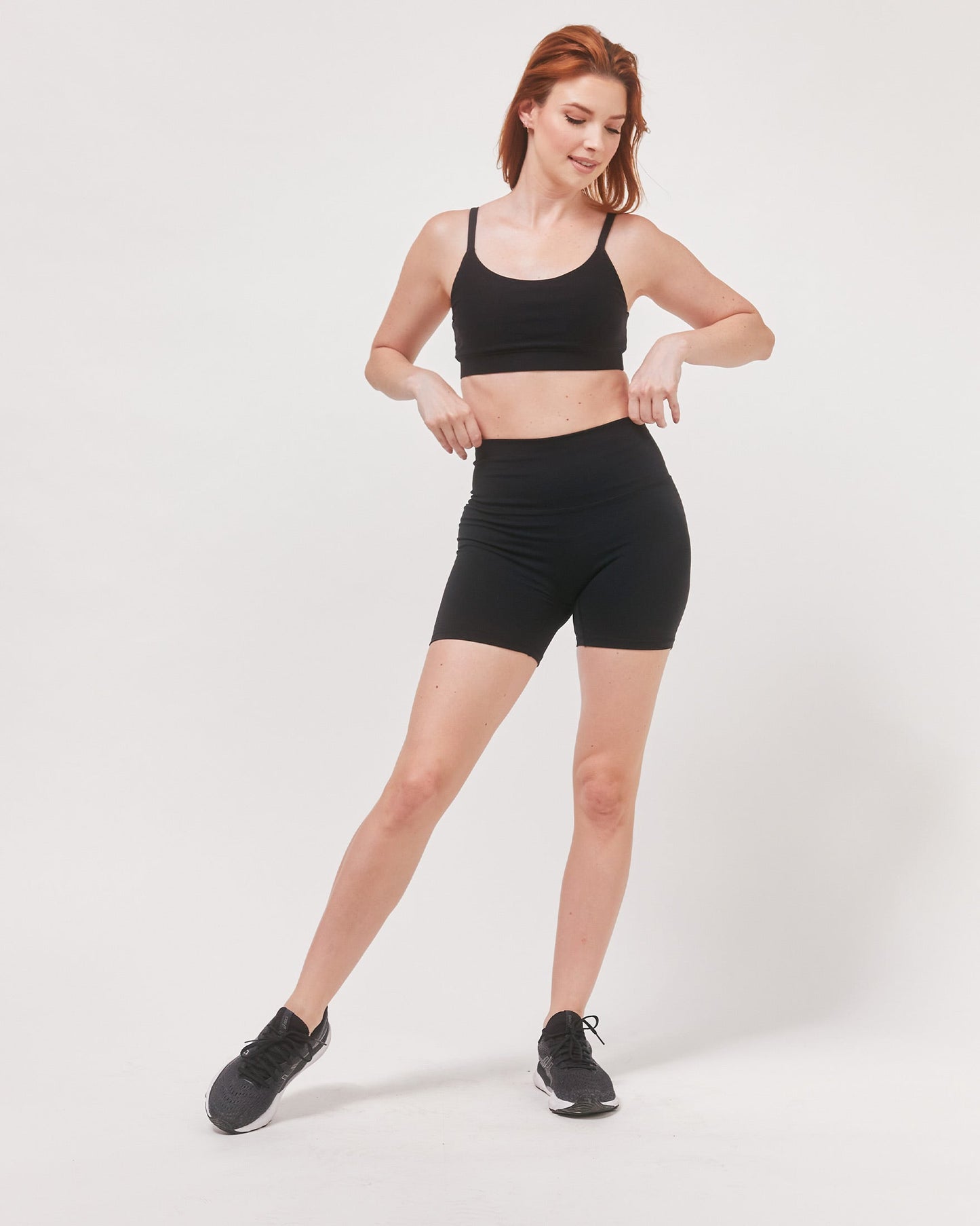 Hybrid Short High Waist 4"